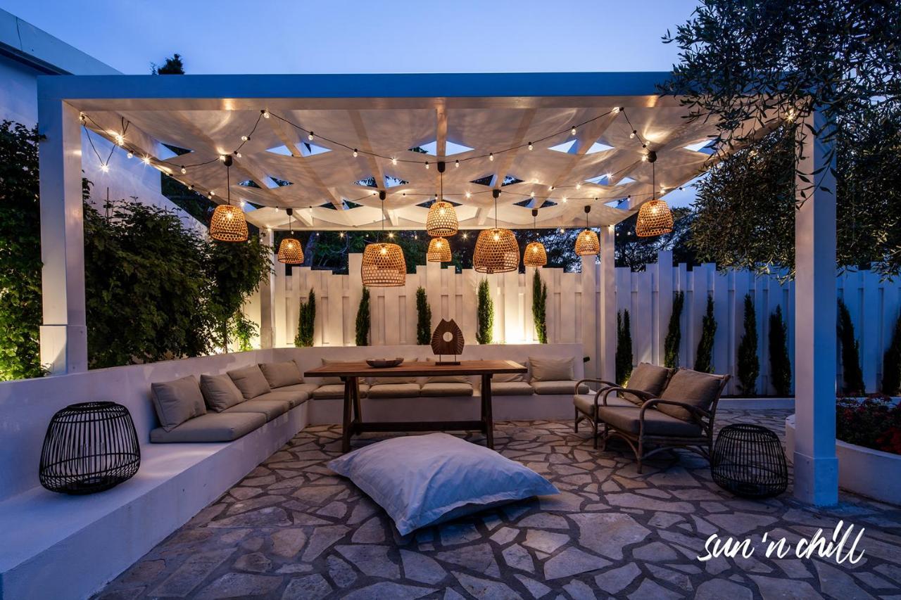 Sun 'N Chill, Boutique Apartments & Beach Villa Melikia Экстерьер фото